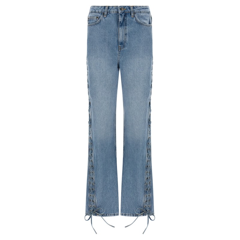 'Twisted lacing' jeans