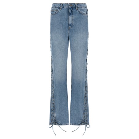 'Twisted lacing' jeans