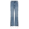 'Twisted lacing' jeans