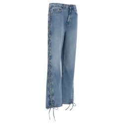 'Twisted lacing' jeans