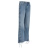 'Twisted lacing' jeans