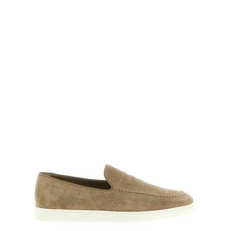 Suede loafers