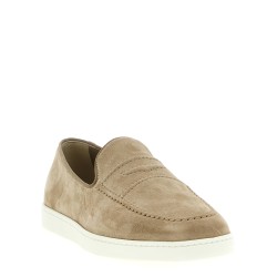 Suede loafers