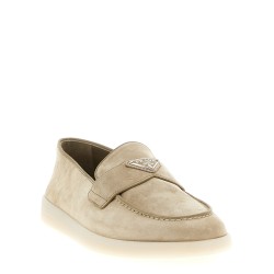 Suede loafers