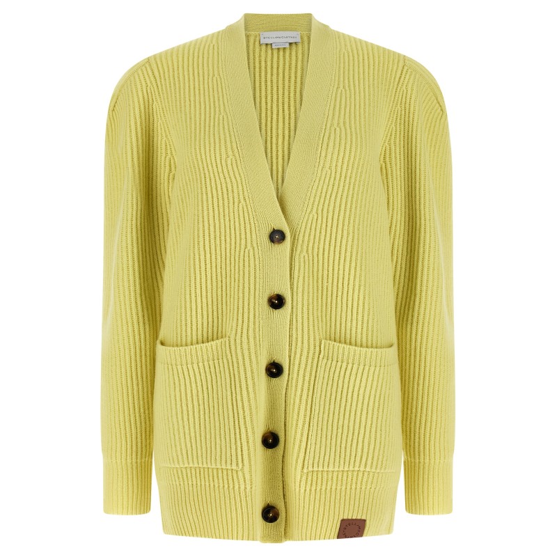 Thick knit cardigan