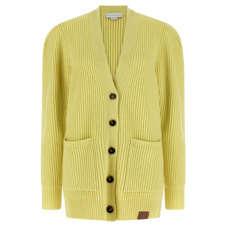 Thick knit cardigan