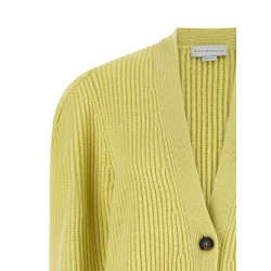 Thick knit cardigan