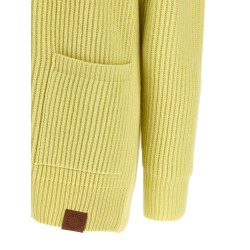 Thick knit cardigan