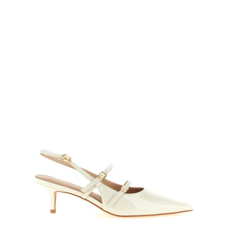 Patent leather slingback