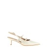 Patent leather slingback