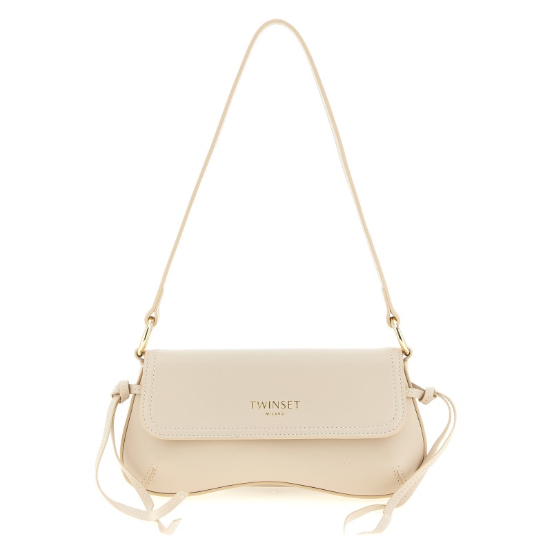 Leather shoulder bag