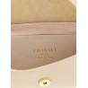 Leather shoulder bag