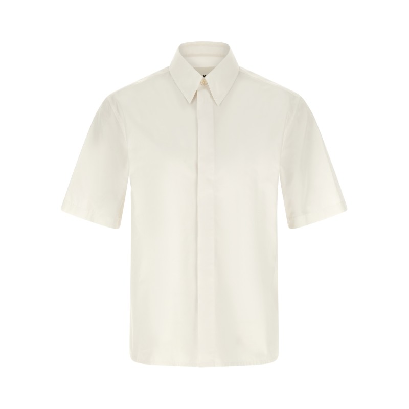 Logo embroidery shirt