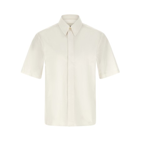 Logo embroidery shirt