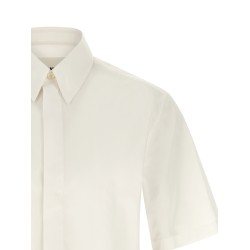 Logo embroidery shirt