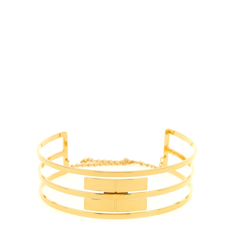 Logo band necklace