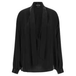 Lavallière neck blouse