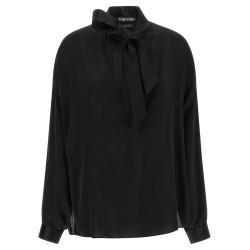 Lavallière neck blouse