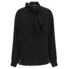 Lavallière neck blouse