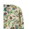 Floral cotton blouse
