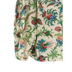 Floral cotton blouse