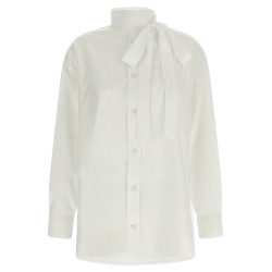 Lavallière collar shirt