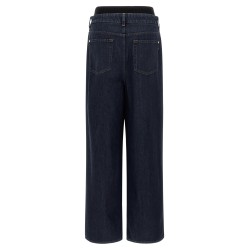 'Banded Slouchy Wide' jeans