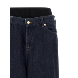 'Banded Slouchy Wide' jeans