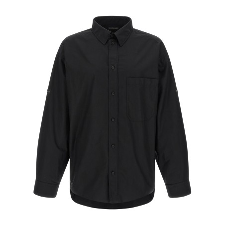 Logo patch shirt