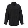 Logo patch shirt