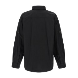 Logo patch shirt