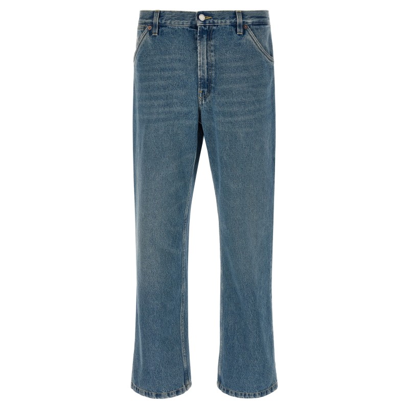 Straight leg jeans