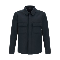 Twill overshirt