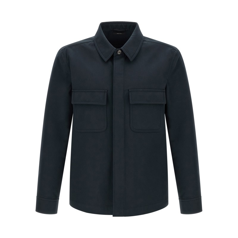 Twill overshirt