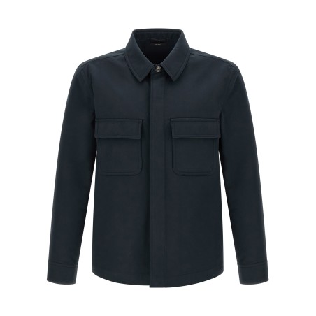 Twill overshirt