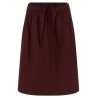 Double layer elastic skirt