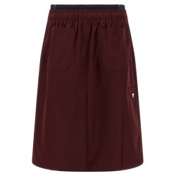 Double layer elastic skirt