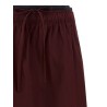 Double layer elastic skirt
