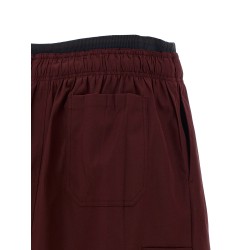 Double layer elastic skirt
