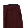 Double layer elastic skirt