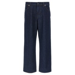 Indigo denim jeans