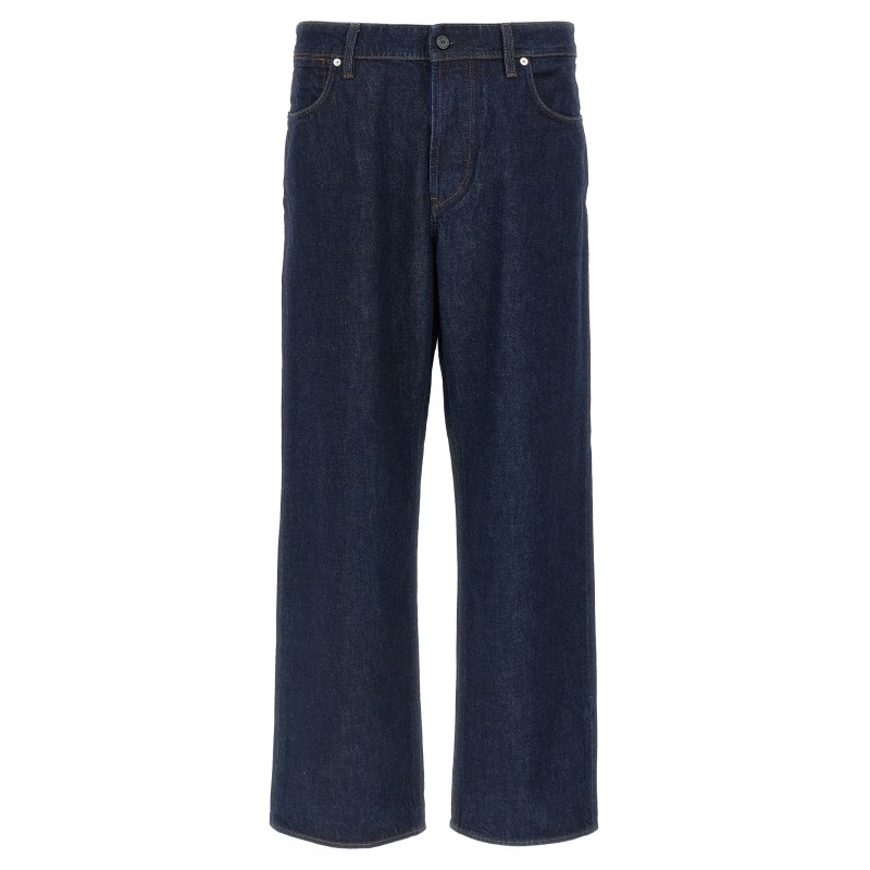 Indigo denim jeans