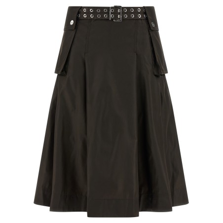 'Duchesse Nylon Pleated' skirt