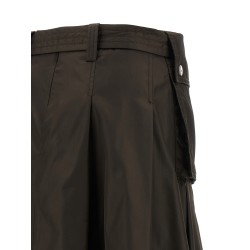 'Duchesse Nylon Pleated' skirt