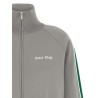 Logo embroidery sweatshirt