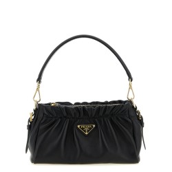Leather shoulder bag