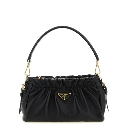 Leather shoulder bag