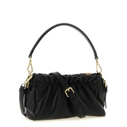 Leather shoulder bag