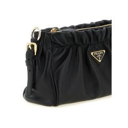 Leather shoulder bag