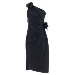 'Asymmetric Mini Flower' dress